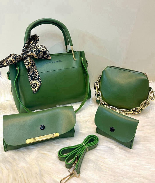 Charles & keith 5Pc's Elegant Bag Set On Sale